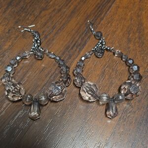 Elegant Fashion Earring From Bebe  Crystal Drop Earrings